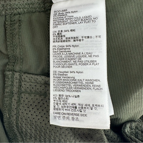 Marmot Men's Olive Convertible Hiking Pants - Picture 4 of 8